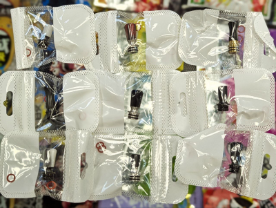 Дриптип 20 Black delrin+gold